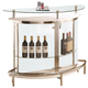 Coaster Bar Unit with Clear Acrylic Front 101066 Coaster Bar Unit with Clear Acrylic Front 101066