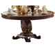 Acme Vendome Single Pedestal Round Dining Table with 60