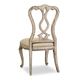 Hooker Furniture Chatelet Splatback Side Chair in Antique Linen (Set of 2) 5350-75410