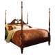 American Drew Cherry Grove Queen Pediment Poster Bed