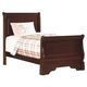 New Classic Versaille Youth Full Sleigh Bed in Bordeaux New Classic Versaille Youth Full Sleigh Bed in Bordeaux