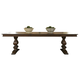 Liberty Furniture Armand Trestle Table in Antique Brownstone 242-4206