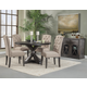 Alpine Furniture Newberry 5-Piece Round Dining Room Set in Salvaged Grey PROMO