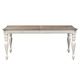 Liberty Furniture Magnolia Manor Rectangular Leg Table in Antique White 244-T4490