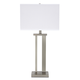 Aniela Metal Table Lamp (Set of 2) in Silver L204054 FedEx/UPS