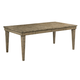 Kincaid Plank Road Rankin Rectangular Leg Table in Stone 706-744S