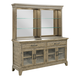 Kincaid Plank Road Rockland Buffet and Hutch in Stone 706-857SP
