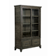 Kincaid Plank Road Darby Display Cabinet in Charcoal 706-830CP