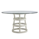 Universal Coastal Living Escape Round Glass Table 54