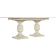 Bernhardt East Hampton Dining Table in Cerused Linen