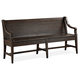 Magnussen Furniture Westley Falls Bench with Back in Graphite D4399-79 PROMO Magnussen Furniture Westley Falls Bench with Back in Graphite D4399-79 PROMO