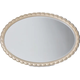 AICO Malibu Crest Oval Wall Mirror in Chardonnay 9007260-822 PROMO AICO Malibu Crest Oval Wall Mirror in Chardonnay 9007260-822 PROMO