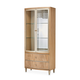 AICO Villa Cherie Display Cabinet in Caramel 9008209-134