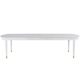 Universal Furniture Love Joy Bliss Marion Dining Table in Alabaster 956A653 CODE:UNIV10 for 10% Off