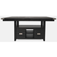 Jofran Altamonte Counter Height Dining Table in Dark Charcoal 1851-72