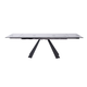 Whiteline Modern Living Chicago Dining Table in Black DT1717 CLOSEOUT Whiteline Modern Living Chicago Dining Table in Black DT1717 CLOSEOUT