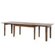 Sunset Trading Amish Brook Rectangular Extendable Dining Table in Brown DLU-BR-TL-3660-AM