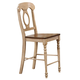 Sunset Trading Brook Napoleon Barstool (Set of 2) in Pecan and Wheat DLU-BR-B50-PW-RTA