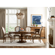 American Drew Berkshire 5-Piece Hillcrest Round Dining Set in Cognac