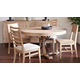 Aspenhome Maddox 5pc Round Dining Set in Biscotti