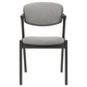 Coaster Furniture Stevie Upholstered Side Chairs in Grey 115112 (Set of 2)