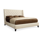 Bernhardt Interiors Maxime Wing Queen Bed in Espresso Bernhardt Interiors Maxime Wing Queen Bed in Espresso