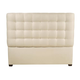 Bernhardt Interiors Avery Button-Tufted Queen Headboard w/Bed Frame in Espresso