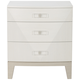 Bernhardt Axiom Nightstand in Linear White/Gray 381-228 Bernhardt Axiom Nightstand in Linear White/Gray 381-228