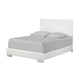 Emma Mason Signature Ofelia King Panel Bed in Glossy White