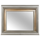 Homelegance Tamsin Mirror in Silver Grey Metallic 1616-6