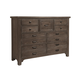 Vaughan-Bassett Bungalow Master Dresser in Folkstone 740-002