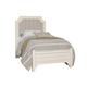 Vaughan-Bassett Bungalow Twin Upholstered Bed in Lattice CODE:UNIV31 for 31% Off