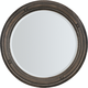 Hooker Furniture Traditions Round Mirror in Dark Wood 5961-90007-89 CLOSEOUT