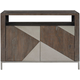 Bernhardt Logan Square Eastman Door Chest in Sable Brown
