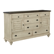 Sunset Trading Brockton Dresser in Fall Wheat CF-2330-0490