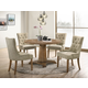 ACME Yotam 5pc Dining Room Set in Salvaged Oak EST SHIP TIME APPX 4 WEEKS