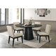 ACME Froja 5pc Round Dining Room Set in Black EST SHIP TIME APPX 4 WEEKS
