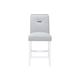 Global Furniture Monaco Bar Stool (Set of 2) in Light Grey/White MONACO 03-BS-GRY/WHT