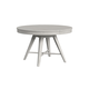 Intercon Furniture Bayside Round Dining Table in White BY-TA-4866-WHT-C