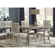 Hillsdale Furniture Ocala 5-Piece Rectangle Dining Table Set in Sandy Gray