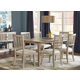 Hillsdale Furniture Ocala 7-Piece Rectangle Dining Table Set in Sandy Gray Hillsdale Furniture Ocala 7-Piece Rectangle Dining Table Set in Sandy Gray