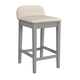 Hillsdale Furniture Maydena Counter Height Stool in Distressed Gray and Light Beige 4741-826 (Set of 2)