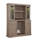 ECI Furniture Logan's Point Complete Back Bar & Hutch in Gray 1600-99-BB/H