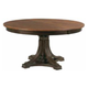 Kincaid Bridgetown Bromefield Round Dining Table in Two Tone Brown 487-701P