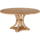 American Drew Chastain Midway Round Dining Table in Caramel 483-701