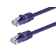 Monoprice Cat5e Ethernet Patch Cable - Snagless, RJ45, Stranded, 350MHz, UTP, Pure Bare Copper Wire, 24AWG, 3ft, Purple Monoprice Cat5e Ethernet Patch Cable - Snagless, RJ45, Stranded, 350MHz, UTP, Pure Bare Copper Wire, 24AWG, 3ft, Purple