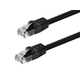 Monoprice Cat5e Ethernet Patch Cable - Snagless, RJ45, Stranded, 350MHz, UTP, Pure Bare Copper Wire, 24AWG, 100ft, Black
