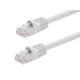 Monoprice Cat6 Ethernet Patch Cable - Snagless RJ45, Stranded, 550MHz, UTP, Pure Bare Copper Wire, 24AWG, 1ft, White