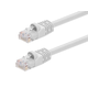 Monoprice Cat6 Ethernet Patch Cable - Snagless RJ45, Stranded, 550MHz, UTP, Pure Bare Copper Wire, 24AWG, 3ft, White