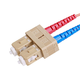 Monoprice OM1 Fiber Optic Cable, SC/SC UPC, Duplex Multi-Mode 62.5/125 Type, UL, OFNR, Orange, 1m